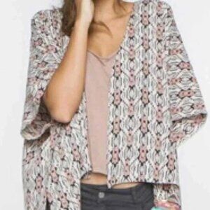 Brandy Melville Aztec Patterned Kimono Cardigan